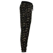 Load image into Gallery viewer, Black Crown Joggers