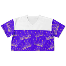 Load image into Gallery viewer, Crown Football Jersey Crop
