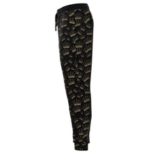 Load image into Gallery viewer, Black Crown Joggers