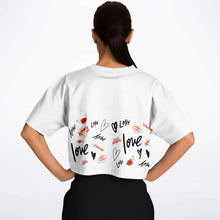 Load image into Gallery viewer, Love Football Jersey Cropped