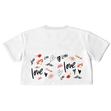 Load image into Gallery viewer, Love Football Jersey Cropped