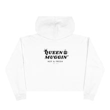 Load image into Gallery viewer, LOGO/CROWN CROP HOODIE
